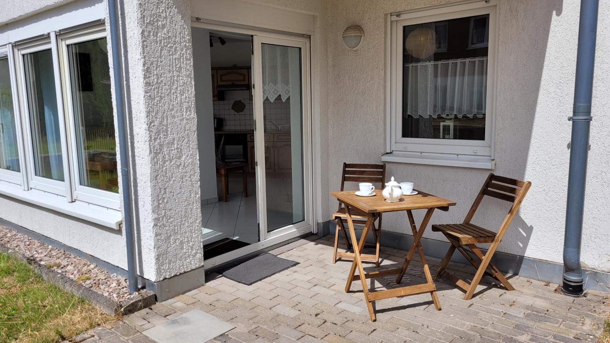 Wohlfuehl-Ferienwohnung Mit Tiefgarage Im Gruenen โอบาโฮฟ ภายนอก รูปภาพ