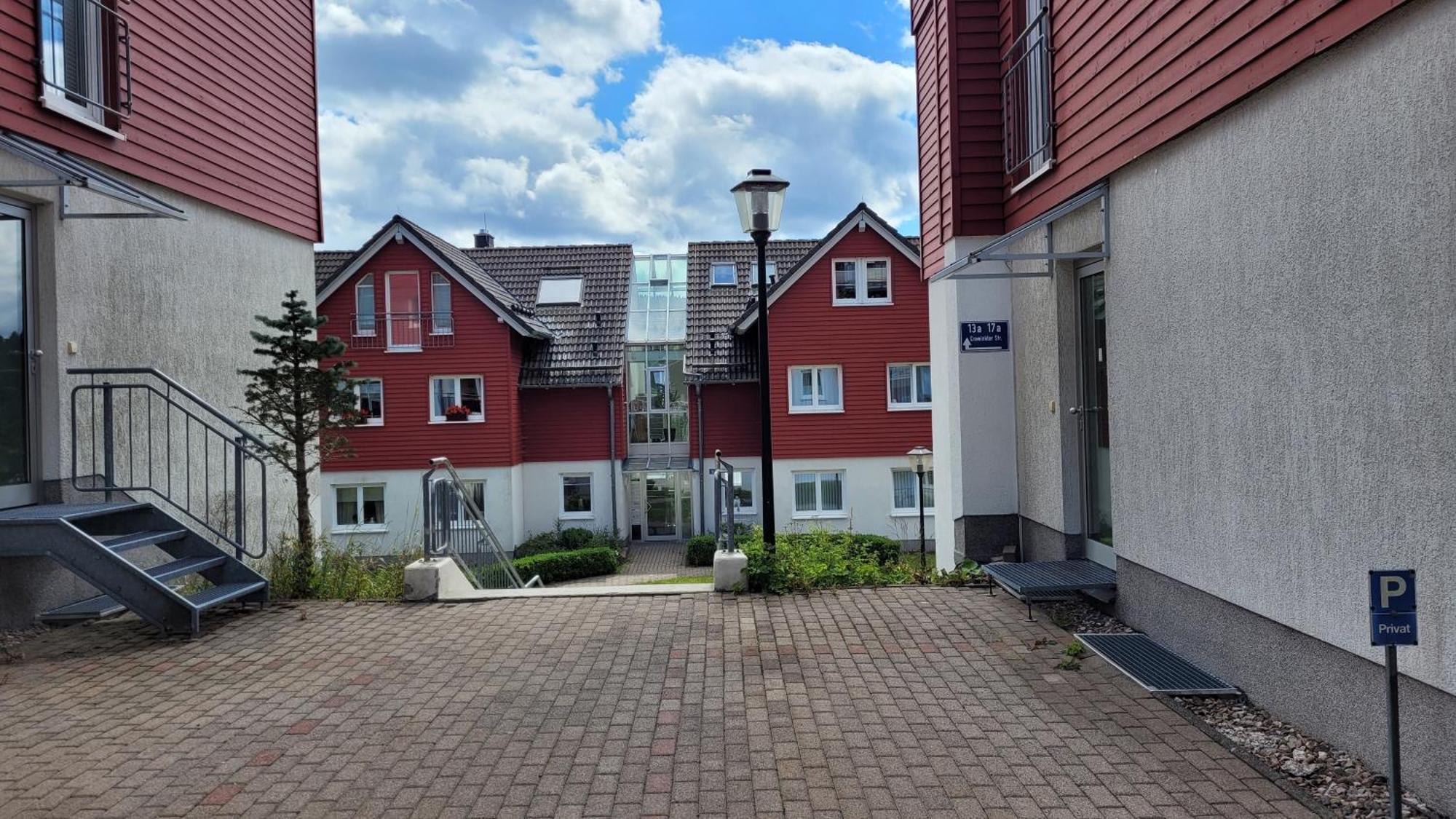 Wohlfuehl-Ferienwohnung Mit Tiefgarage Im Gruenen โอบาโฮฟ ภายนอก รูปภาพ