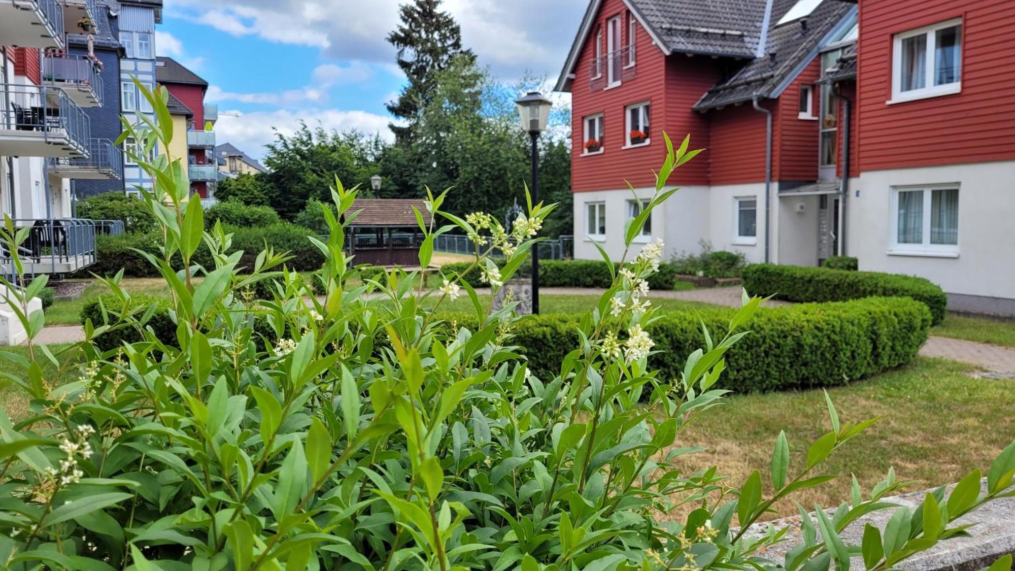 Wohlfuehl-Ferienwohnung Mit Tiefgarage Im Gruenen โอบาโฮฟ ภายนอก รูปภาพ